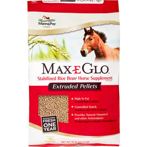 Max E Glo Stabilized Rice Bran (extruded pellet) 40lbs