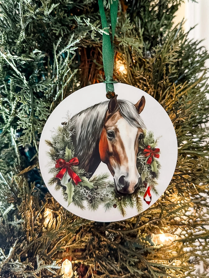 Holiday Horse Ornament