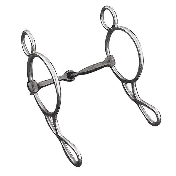 Weaver Gag Bit Sweet Iron Snaffle 5"
