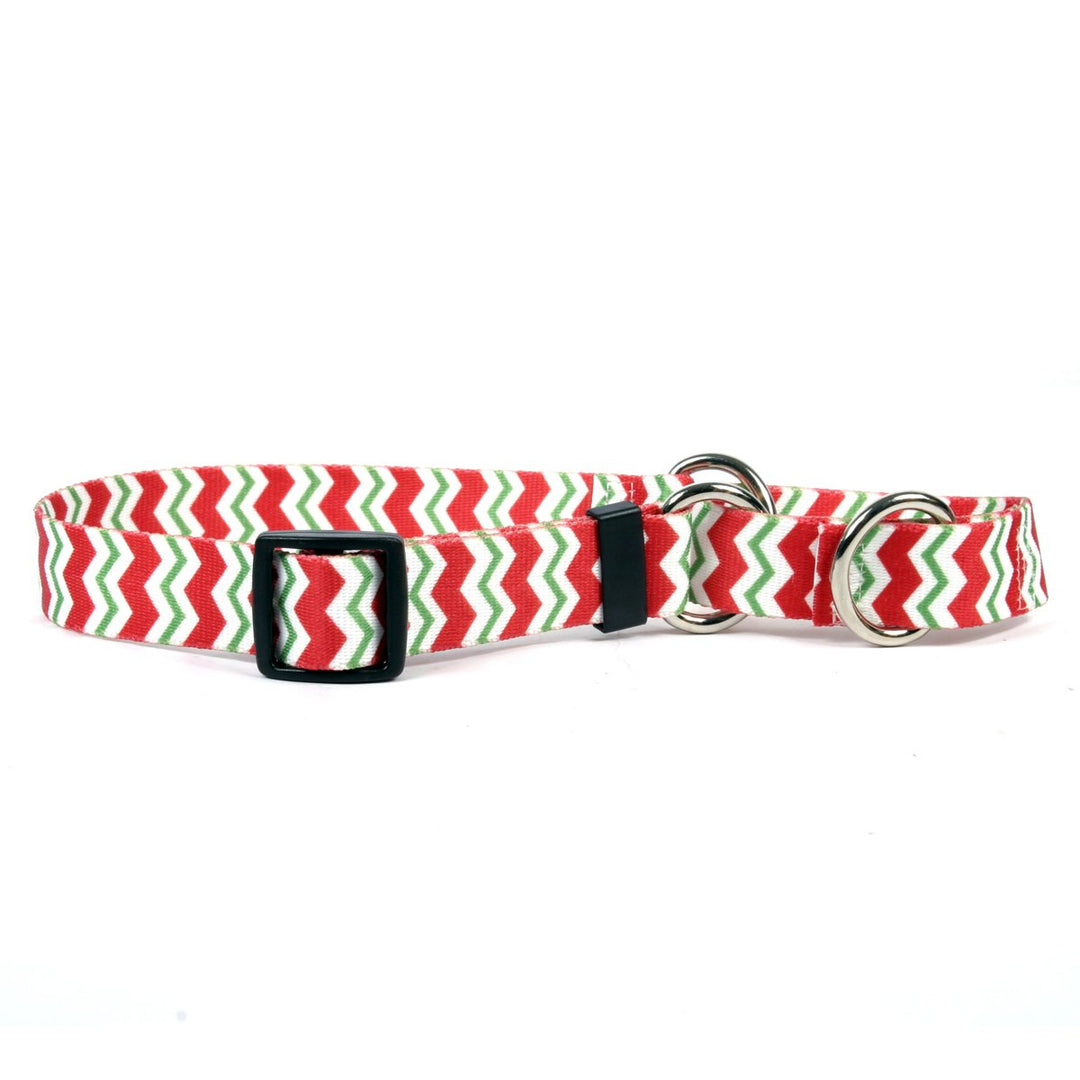 Yellow Dog Design Peppermint Chevron Collar