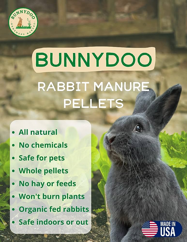 animal fertilizer for plants Bunnydoo Rabbit Fertilizer – Horstmeyer Farm and Garden