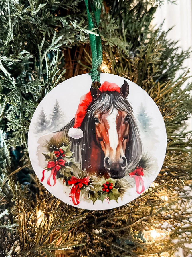 Holiday Horse Ornament