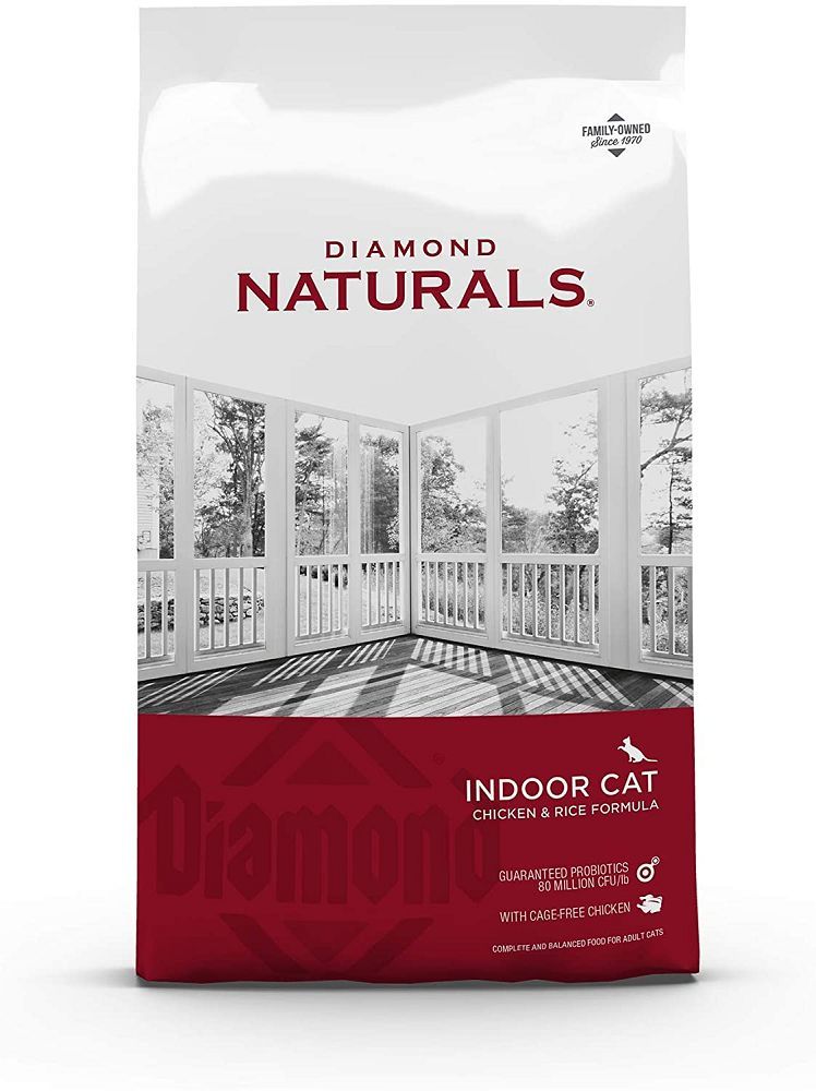 Diamond Naturals Indoor Cat Chicken & Rice Formula