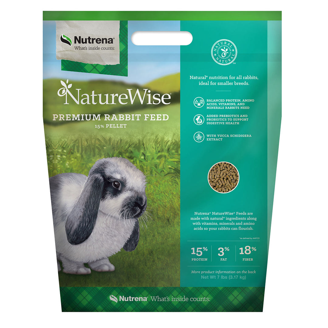 Rabbit 15% NatureWise, 25 lb