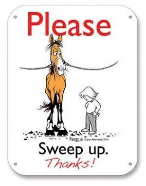 Fergus Please Sweep Up