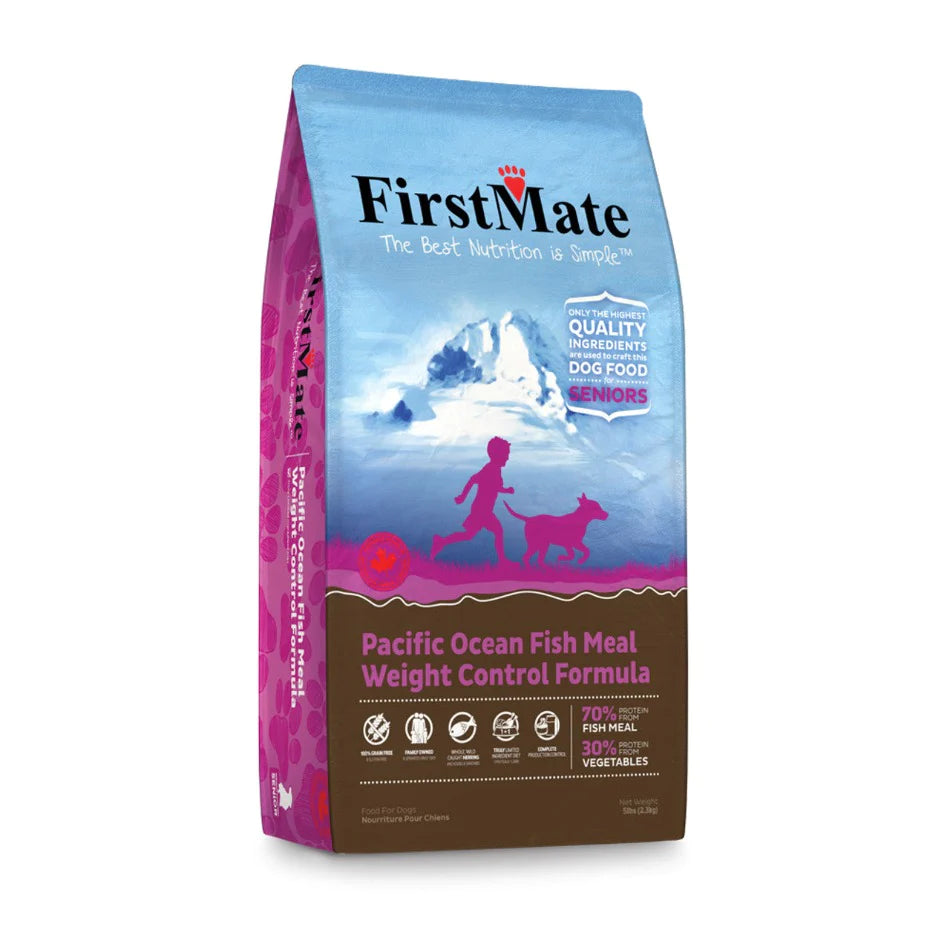 First Mate Limited Ingredient Pacific Ocean Fish Meal Weight Control Formula