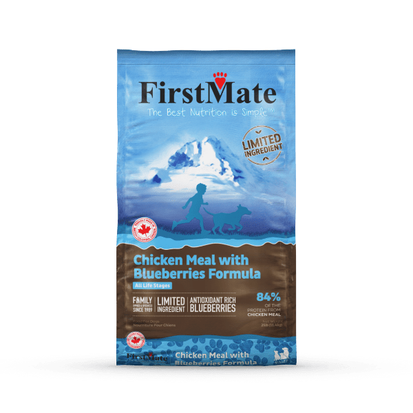 First Mate Limited Ingredient Chicken Meal with Blueberries Formula