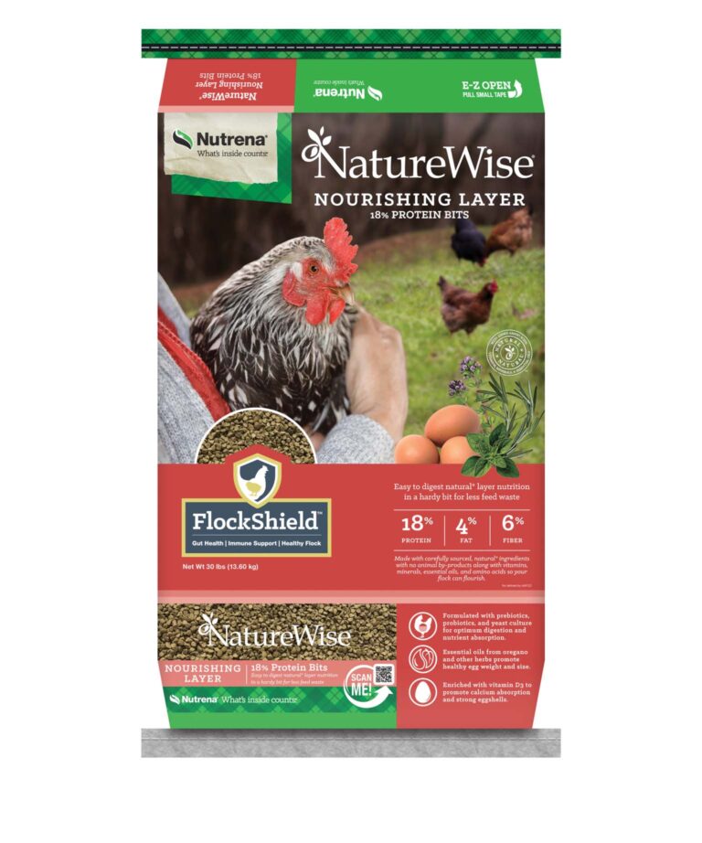 Nourishing Layer 18% Protein Bits 30lb