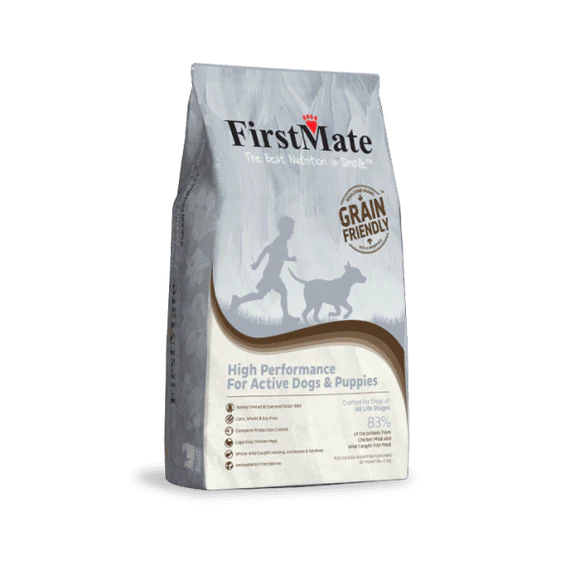 First Mate High Performance for Active Dogs and Puppies Grain Friendly