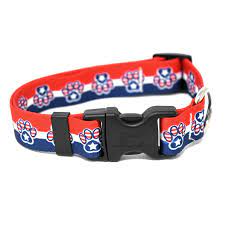 Yellow Dog Design Patriotic Paw Collar