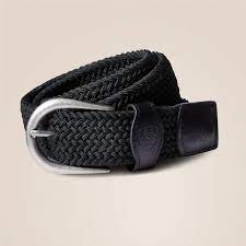 Ariat One Rail Woven Belt Black