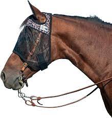 Cashel Quiet Ride Fly Mask Standard No Ears Leopard