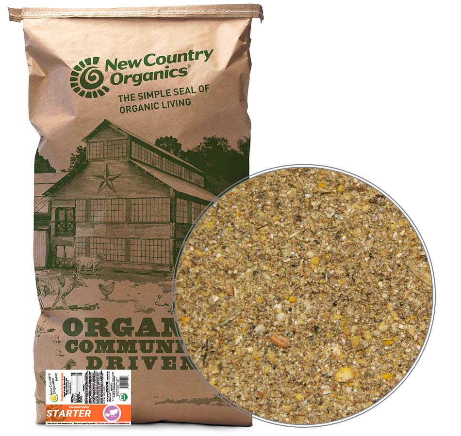 New Country Organics Pastured Perfect Starter Feed #40