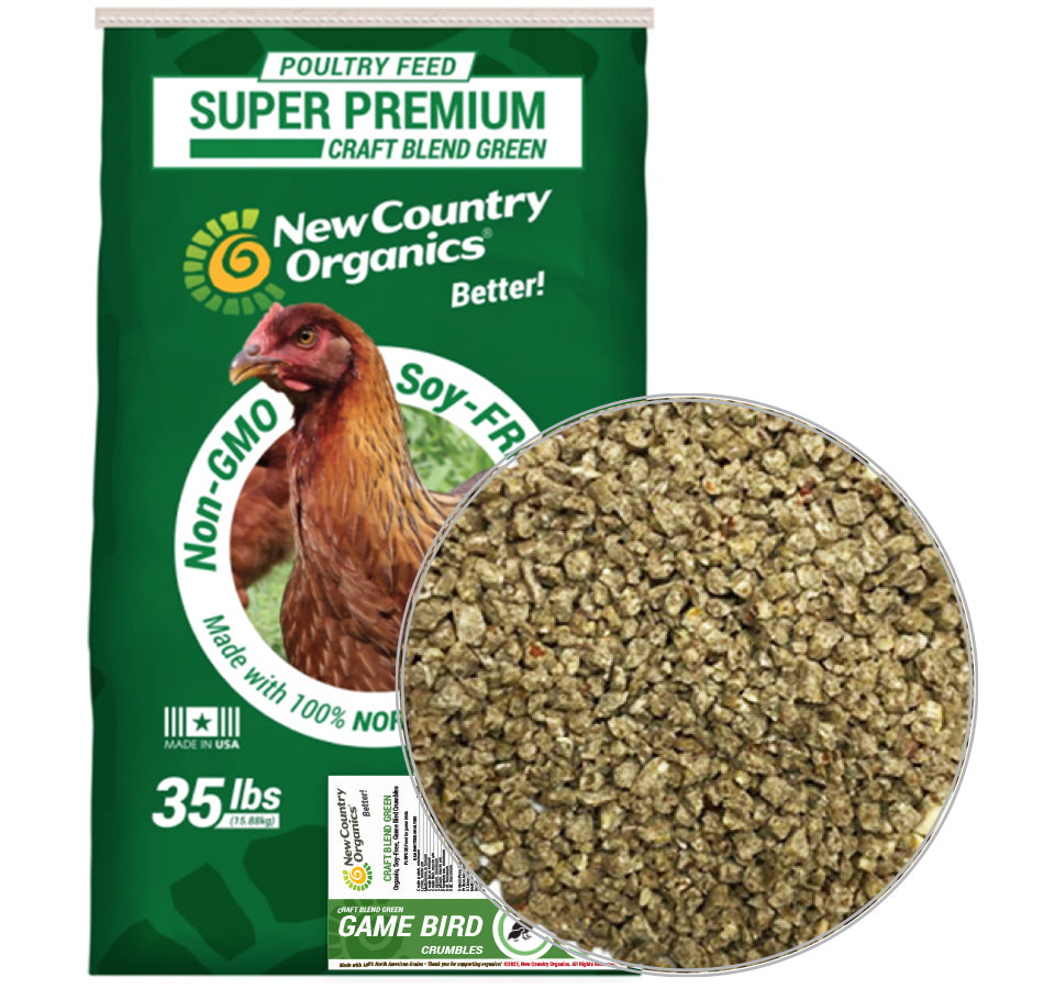 New Country Organics Gamebird Crumble #35