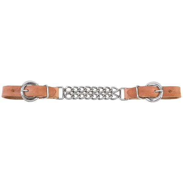 Weaver Working Tack Curb Strap 4 1/4" Double Link