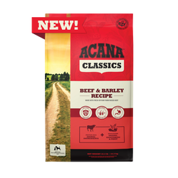 Acana Classics Beef & Barley Recipe Dog Food