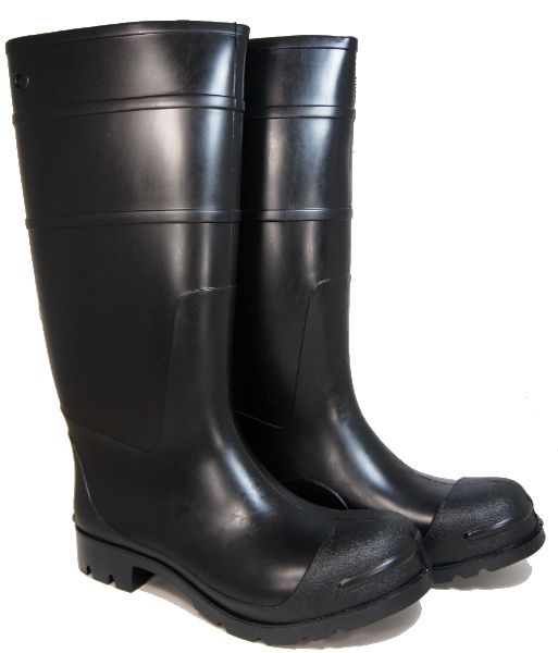 Boot - Black PVC