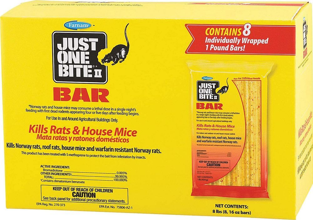 Just One Bite II Bar Rat & Mouse Killer - Thumbnail 5