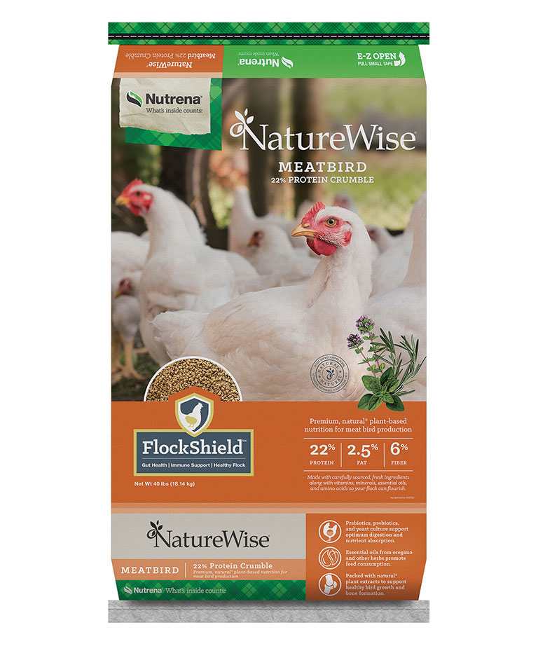 Naturewise Meat Bird 22% Crumble