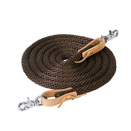Weaver Poly Roping Rein with Scissor Snaps 10'