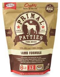 Primal Frozen Lamb Patties 6#