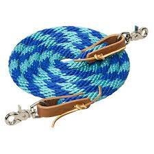 Weaver Poly Roper Reins with Scissor Snap 8'