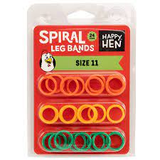 Happy Hen Spiral Leg Bands