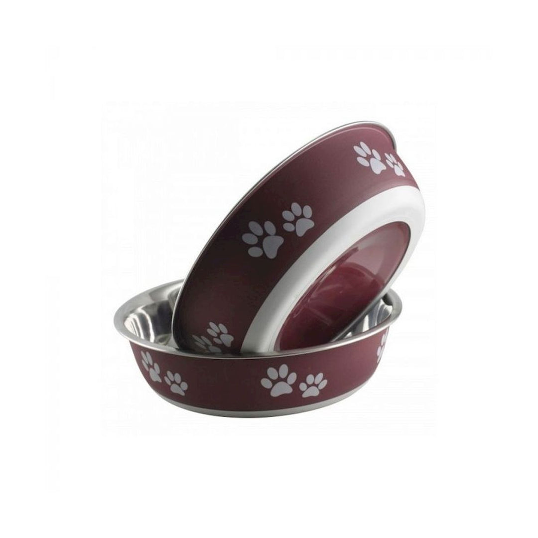 Buster Bowl Paws Merlot