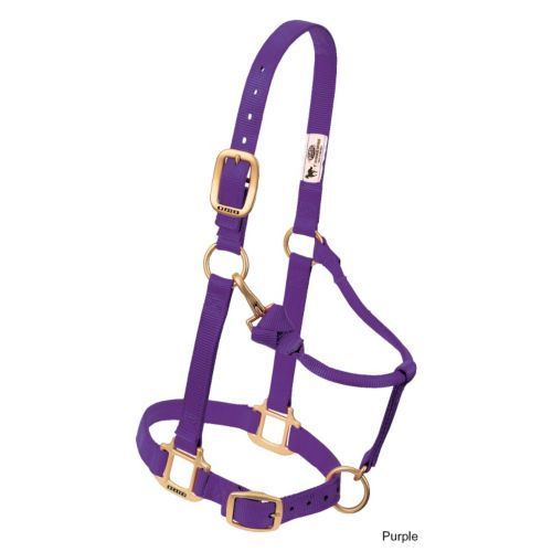 Weave Nylon Halter 3/4" Adjustable Chin